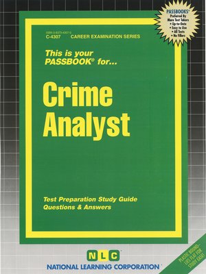 cover image of Crime Analyst